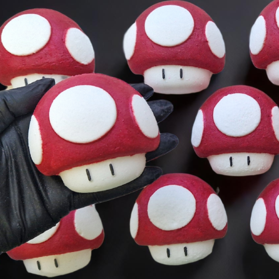 Plumber Mushroom Bath Bomb