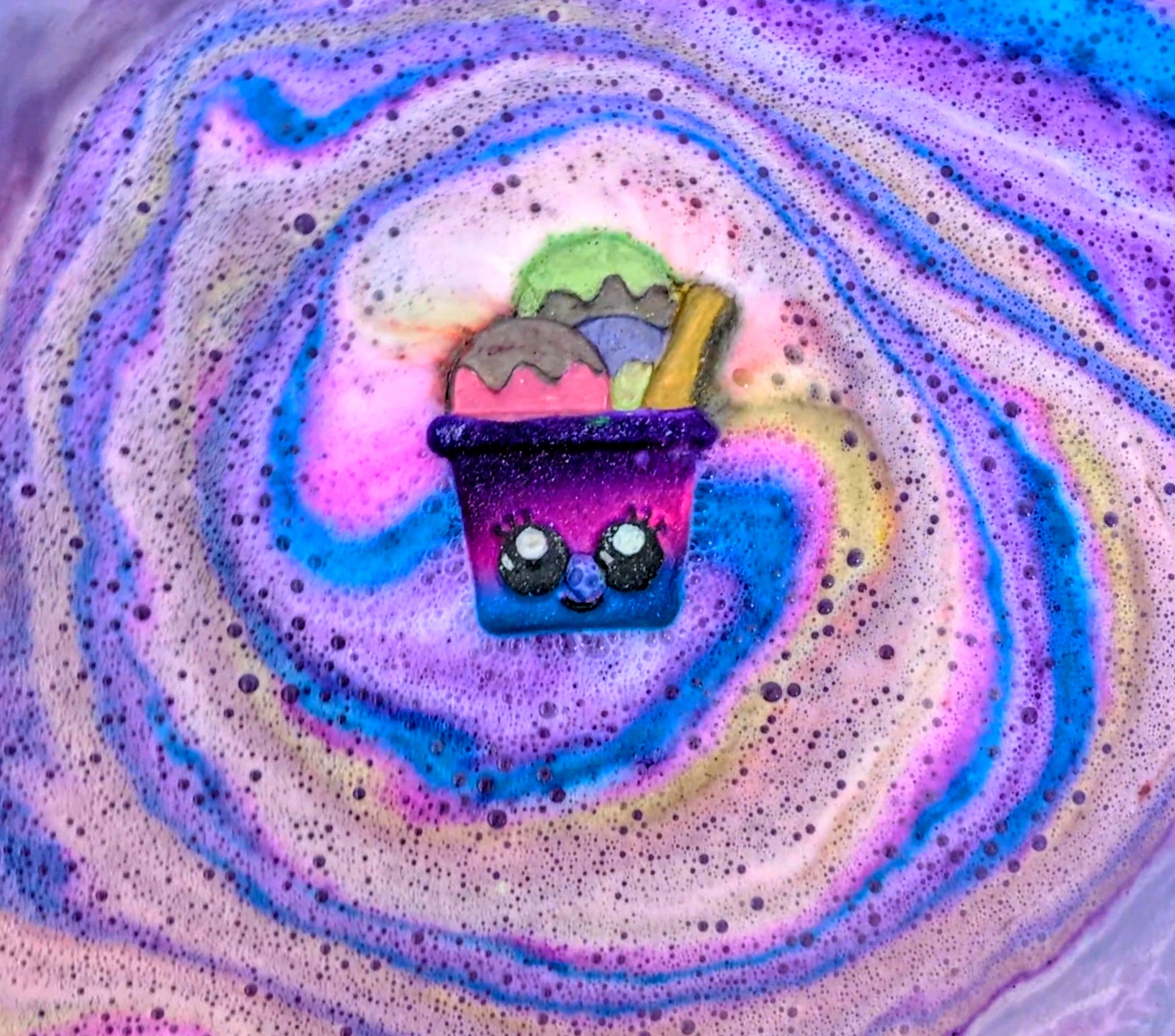 Kawaii Ice Cream Bath Bomb