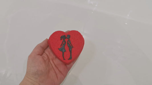 Valentines Kiss Bath Bomb