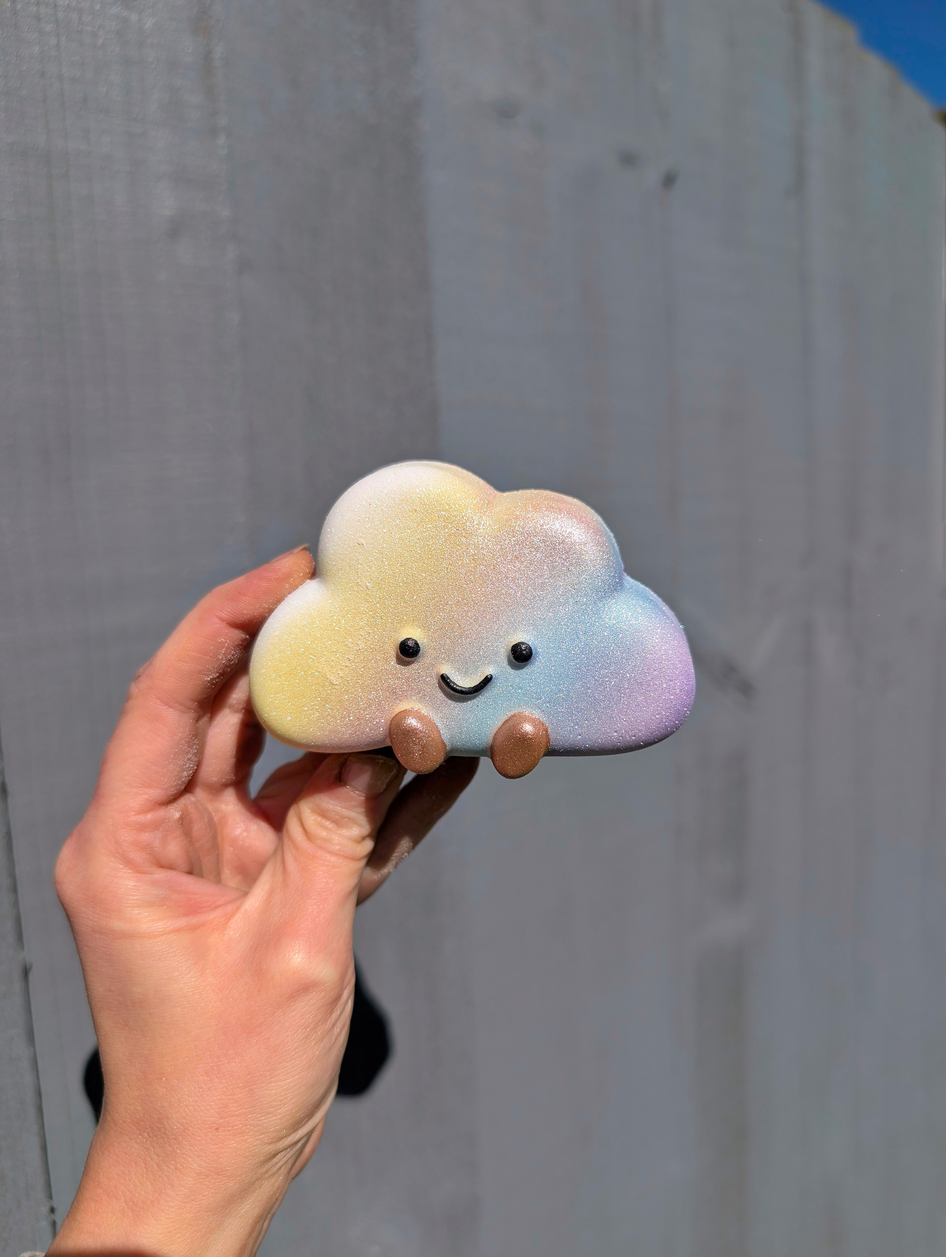 Gelly Rainbow Cloud Bath Bomb