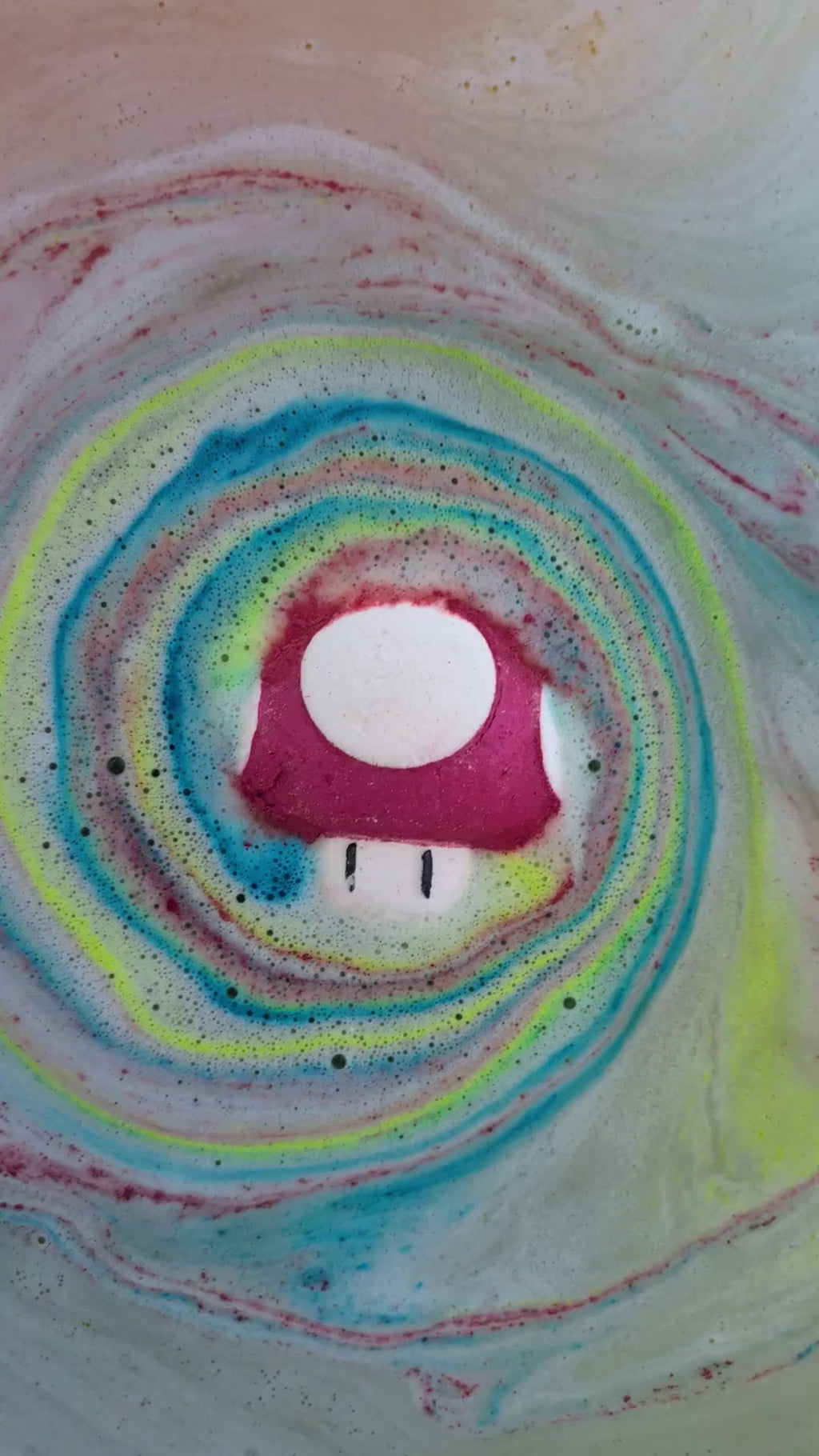 Plumber Mushroom Bath Bomb