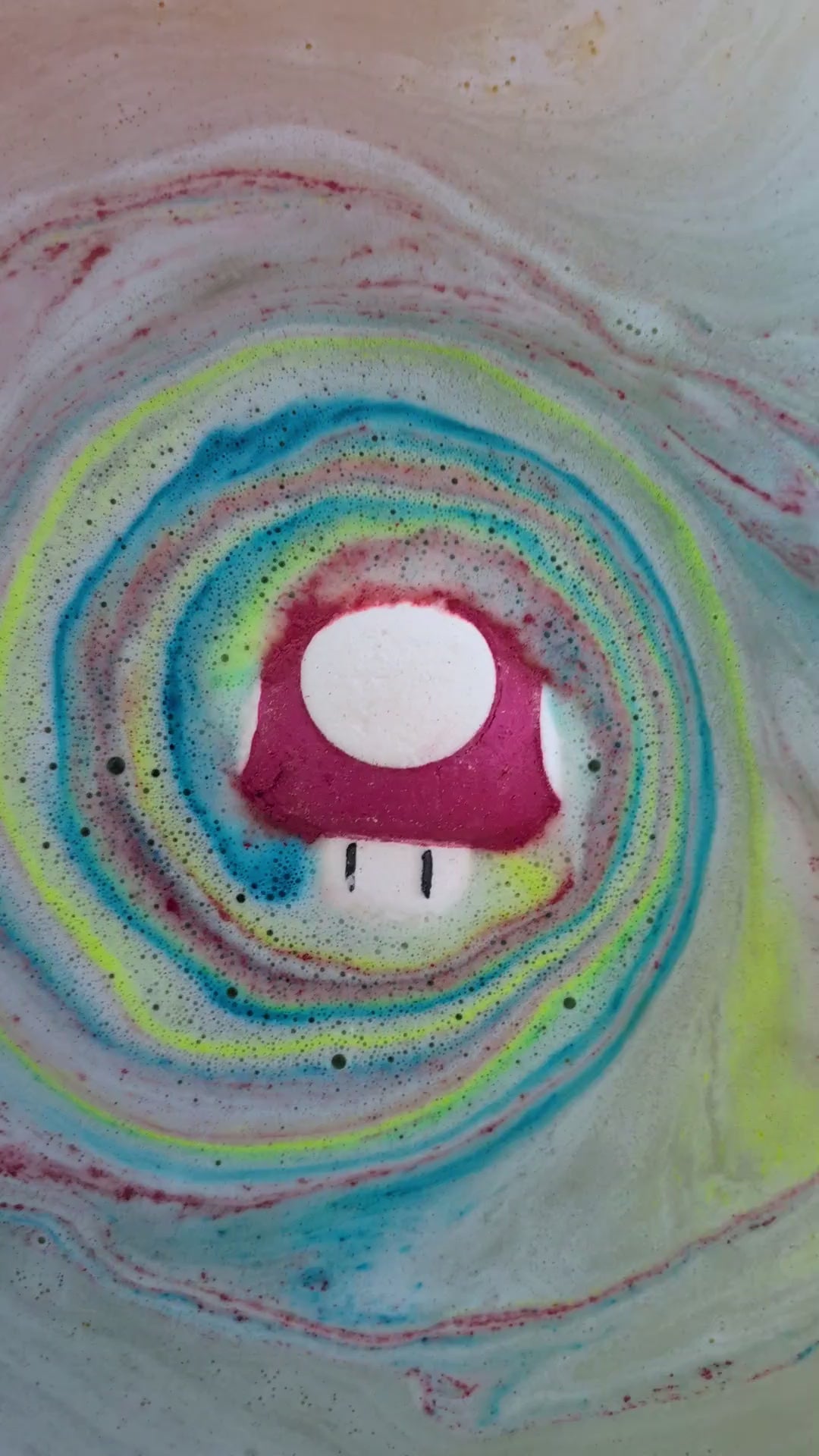 Plumber Mushroom Bath Bomb