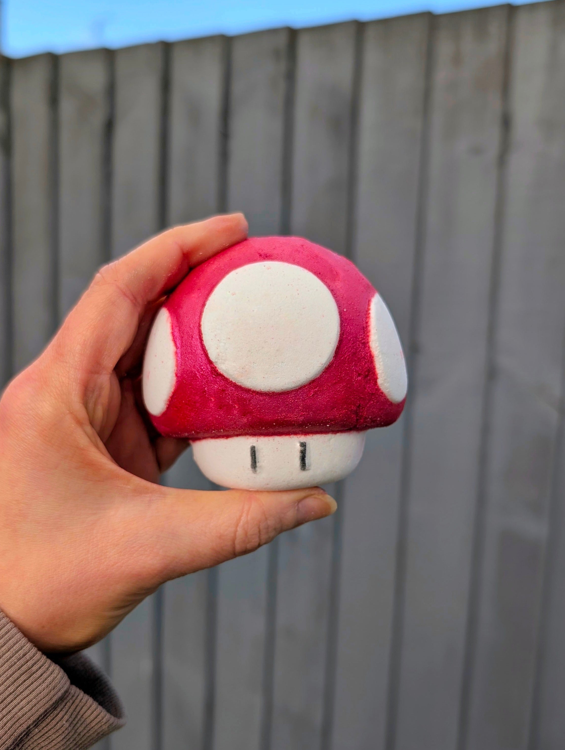 Plumber Mushroom Bath Bomb