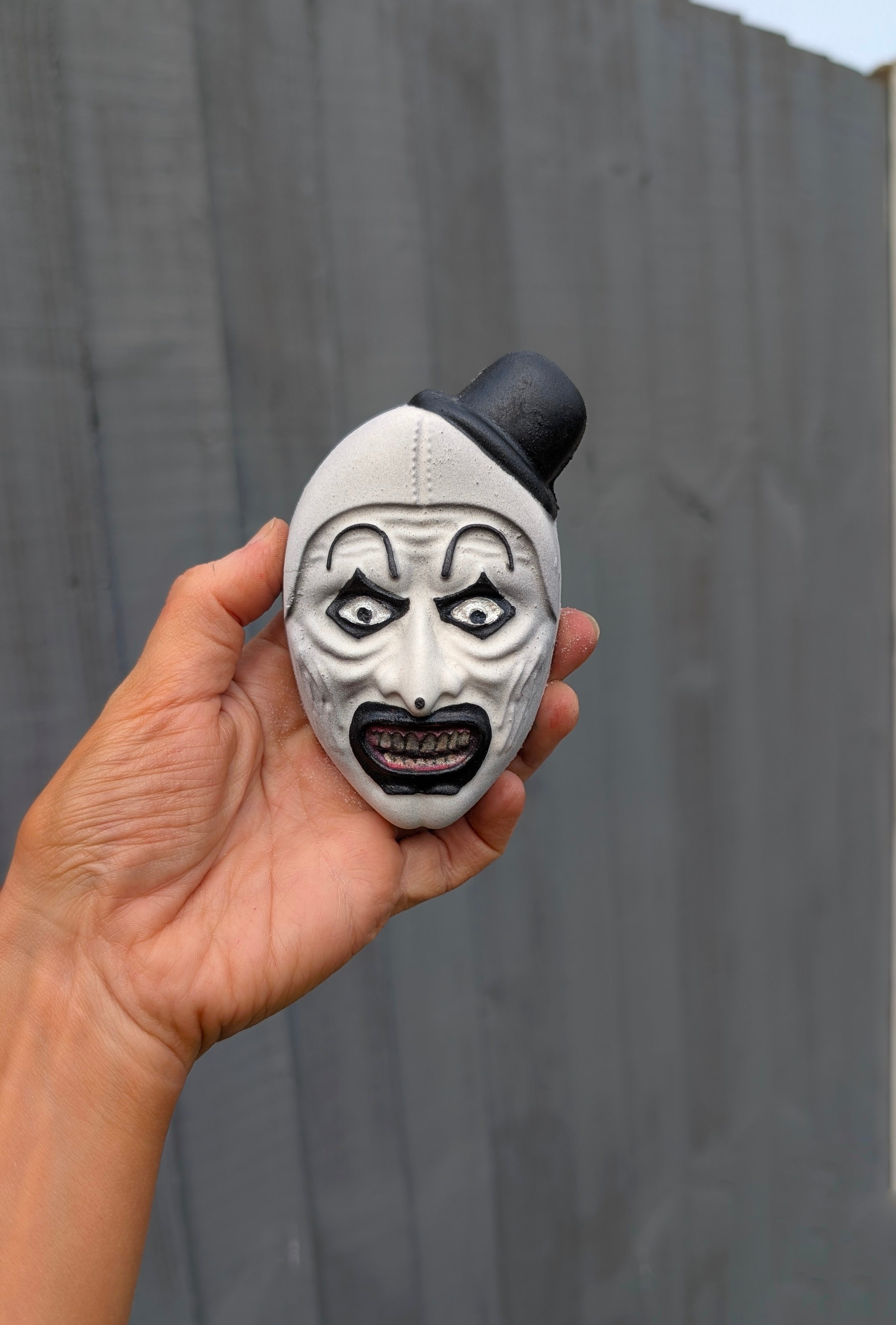 Terrifying Art Bath Bomb