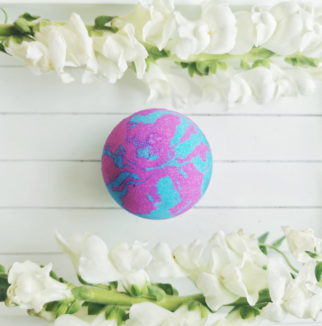 Parma Violet Sphere Bath Bomb